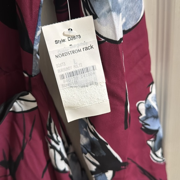 Alexia Admor Colorful Floral Midi Sheath Dress Women's Size Large - Picture 5 of 9